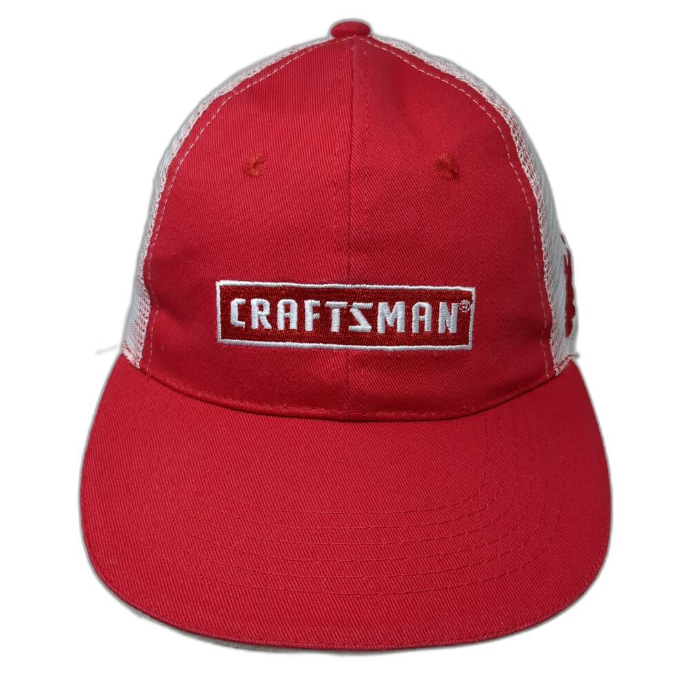 Craftsman Ace Hardware Trucker Hat Red One Size Snapback Mesh Tools Promo